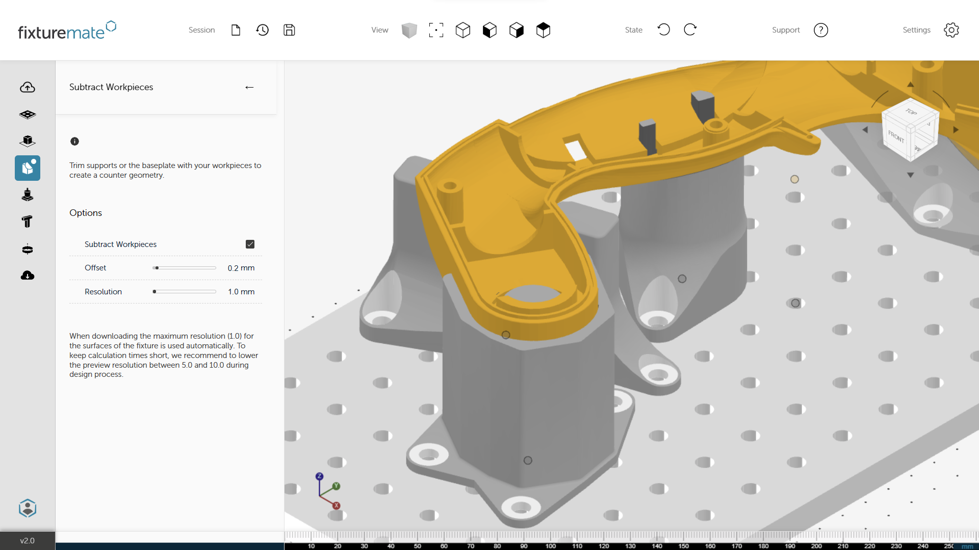 W kilka chwil uzyskaj perfekcyjnie dopasowany uchwyt – bez podcięć, z idealnym offsetem i dopasowaniem do nawet najbardziej złożonych kształtów.